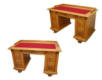 Původní psací stůl z doby kolem roku 1880 Původní psací stůl z doby kolem roku 1880